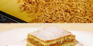 Großmutters Apfelkuchen vom Blech, wie ich ihn liebe