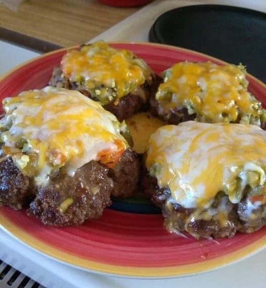Low Carb Chile Burger