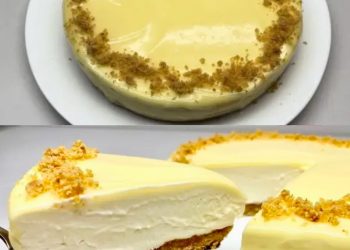 Käsekuchen mit weißer Schokolade ohne Backen