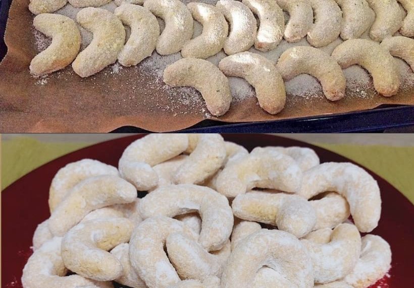 Achtung das ist Suchtgefahr, Vanillekipferl nach Omis Rezept!