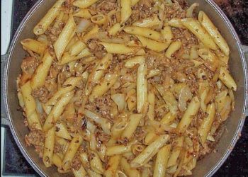 Polnische leckeres Krautnudeln Rezept