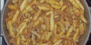 Polnische leckeres Krautnudeln Rezept