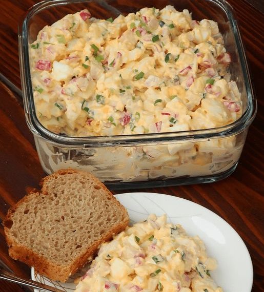 Ich habe ihn schon 2 x in eine Woche gemacht, 5 Minuten Weihnachtssalat