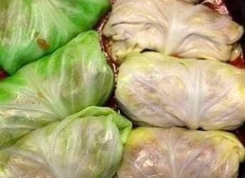 Gefüllte Kohlrouladen