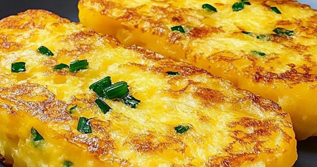 Einfach Kartoffeln und 2 Eier mischen für ein unglaubliches Gericht!