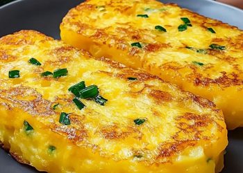 Einfach Kartoffeln und 2 Eier mischen für ein unglaubliches Gericht!