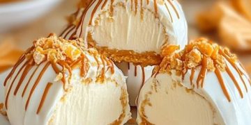 Boahhh die sind soo lecker, Käsekuchen Kugeln in 10 Minuten!