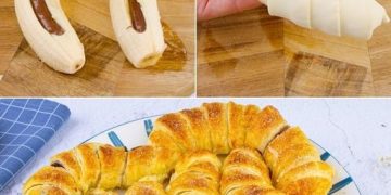 Schokobanane im Blätterteig: So einen einfachen und leckeren Snack haben Sie noch nie probiert!
