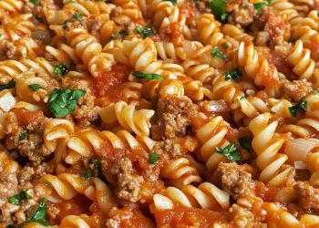 Nudelauflauf mit Hackfleisch 