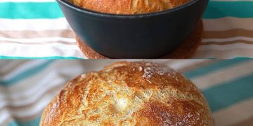 Nur 4 Zutaten! Dieses hausgemachte Brot kann jeder backen!