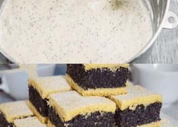 Omas Mohnkuchen, bereite ich mindestens einmal im Monat