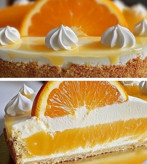 Orangen Schmand Kuchen