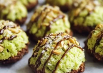 Ein muss , Pistazie Kokos Makronen