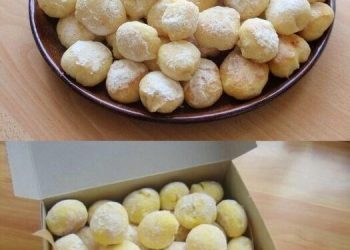 Butterwölkchen ein zartes Buttergebäck