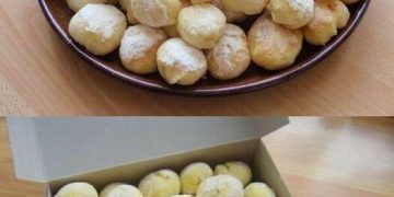 Butterwölkchen ein zartes Buttergebäck