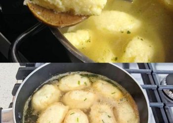 Omas Grießklößchen, die koche ich 2x pro Woche