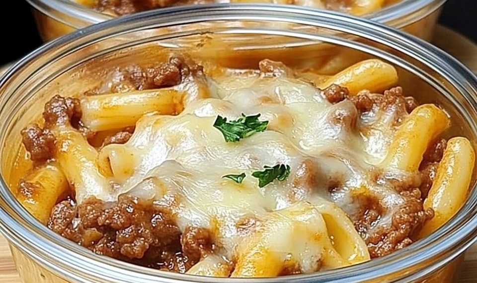 Nudeln mit Hackfleisch