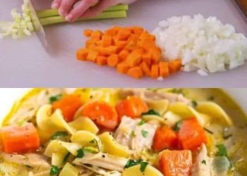 Cremige Hühnersuppe