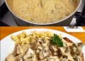 Schwarzwälder Jägersauce mit Champignons in 15 Minuten gemacht