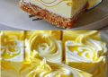 Hammermeßig gut, Zitronen Käsekuchen vom Blech ohne Backen