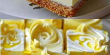Hammermeßig gut, Zitronen Käsekuchen vom Blech ohne Backen