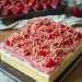 Spaghettieis Blechkuchen