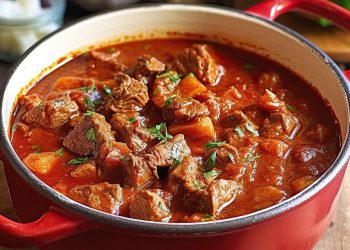 Original Ungarisches Gulasch, ich kann nie genug haben