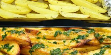 Ofenkartoffeln schmecken besser als Fleisch. Sie sind so köstlich!
