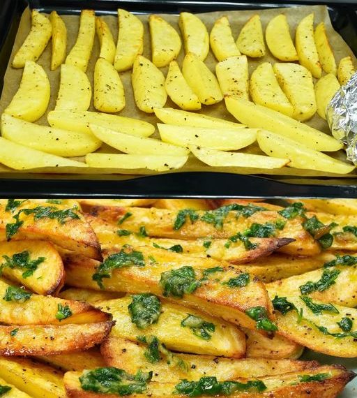 Ofenkartoffeln schmecken besser als Fleisch. Sie sind so köstlich!