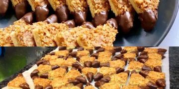 Hier ist das Rezept für Nussecken besser als vom Bäcker! 