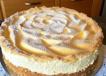  Quark-Schneekuchen mit Vanillepudding – Ein winterlicher Kuchentraum! 