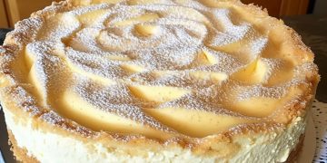  Quark-Schneekuchen mit Vanillepudding – Ein winterlicher Kuchentraum! 