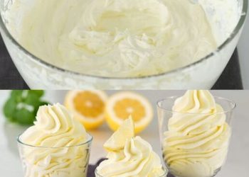 Weihnachts Zitronencreme mit Joghurt