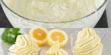 Weihnachts Zitronencreme mit Joghurt
