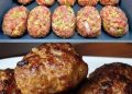 Megasaftig und sowas von lecker, Frikadellen aus dem Backofen
