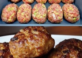 Megasaftig und sowas von lecker, Frikadellen aus dem Backofen