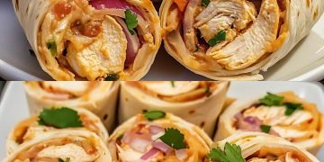 Mexikanische Hähnchen-Wraps 