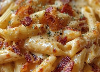 Cremige Pasta mit „Speck“ 