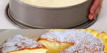 Der mit Abstand BESTE Quarkkuchen ohne Boden in 5 Minuten