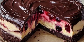 Schwarzwälder Käse-Torte – Schokoladig & Fruchtig! 