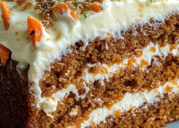 Saftiger Möhrenkuchen mit Mascarponecreme – Ein Genuss für alle!