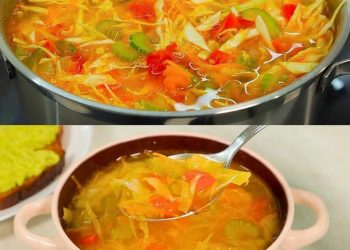 Gemüsesuppe zum Abnehmen