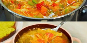 Gemüsesuppe zum Abnehmen