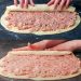 Backe ich jede WOCHE, Teig eingerollt mit Hackfleisch in 10 Minuten im Ofen
