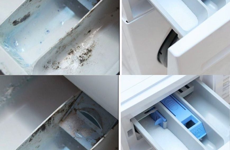 Der geniale Trick zum Reinigen der Waschmaschinenschublade