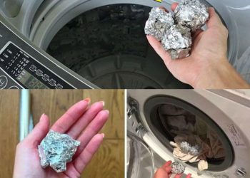 Alufolie in die Waschmaschine, weil jeder damit anfängt: Das Ergebnis ist phänomenal