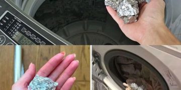 Alufolie in die Waschmaschine, weil jeder damit anfängt: Das Ergebnis ist phänomenal