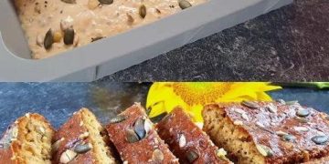 1 Tasse Haferflocken und 2 Äpfel. Ich esse seit einem Jahr keinen Zucker mehr! Kein Zucker, kein Mehl