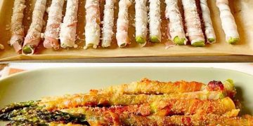 Wooow zum Weinen gut, Spargel in Schinken mit Käse ich mache sie fast jeden Tag!