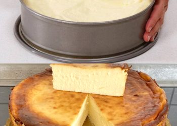 Nur 2 Minuten Zubereitung, Käsekuchen ohne Boden mit Suchtfaktor 100!